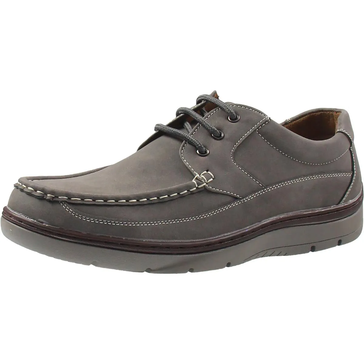 Comfort 01 Mens Lace-Up Padded Insole Oxfords