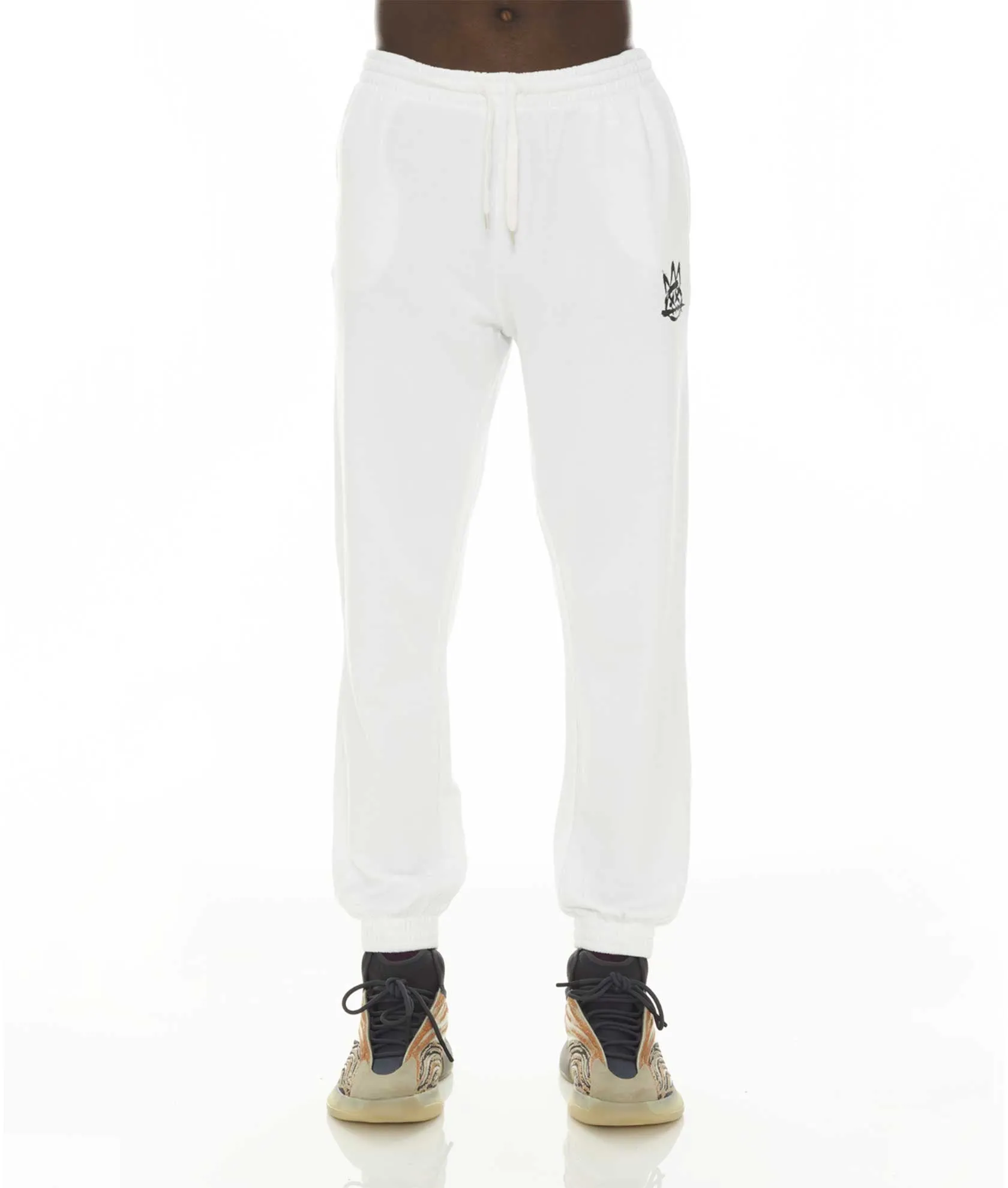 CORE SLIM SWEATPANT IN WHITE