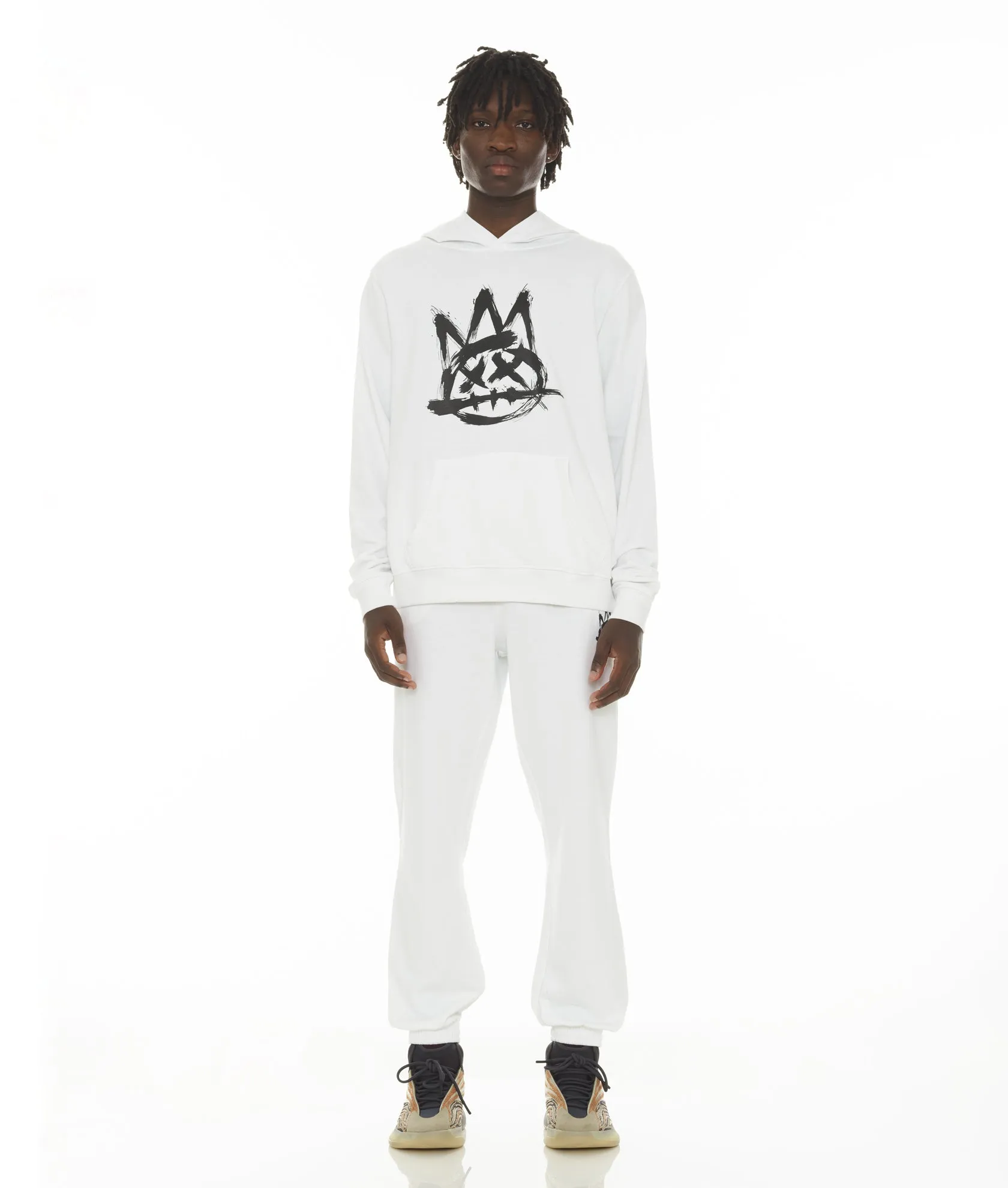 CORE SLIM SWEATPANT IN WHITE