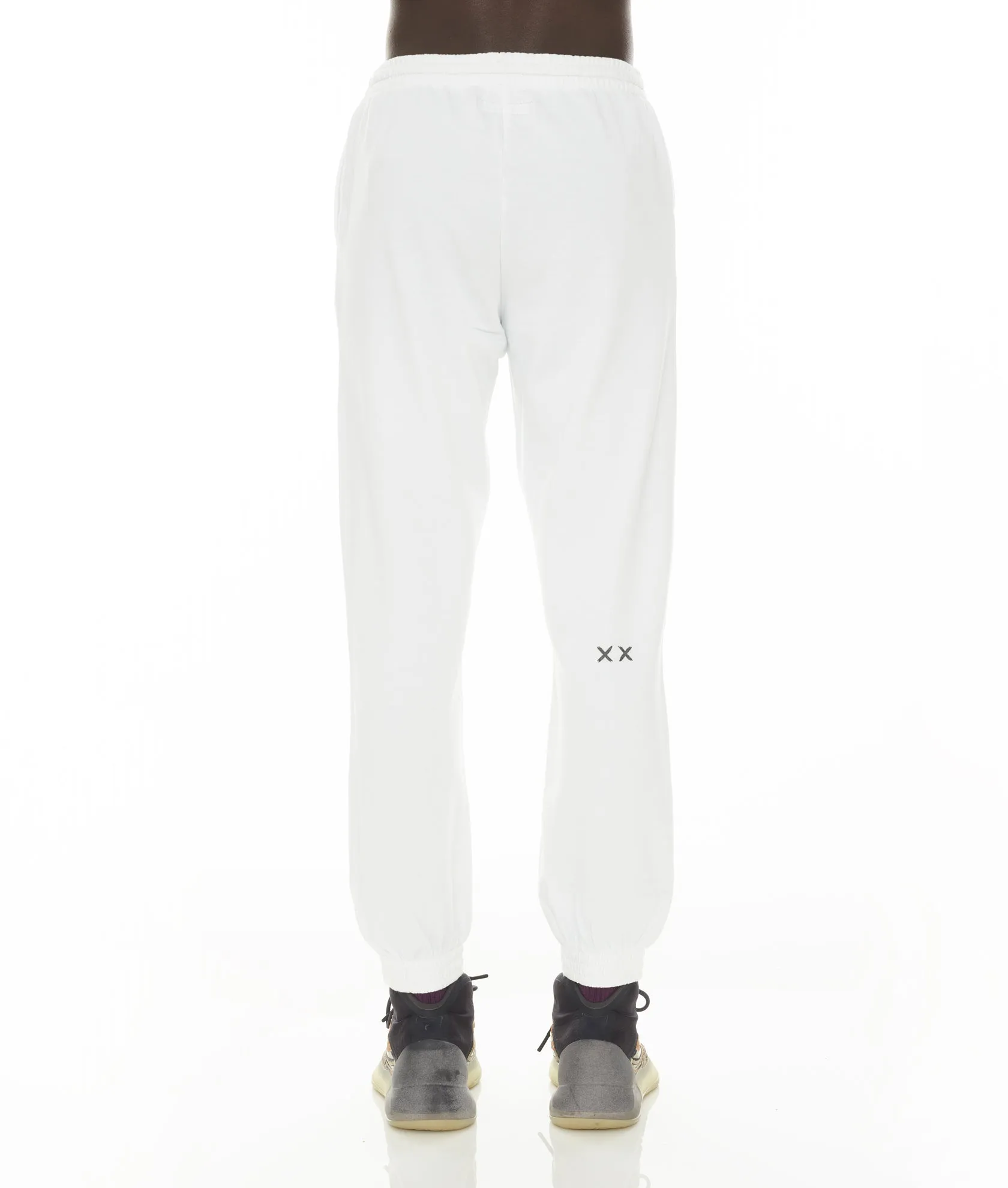 CORE SLIM SWEATPANT IN WHITE