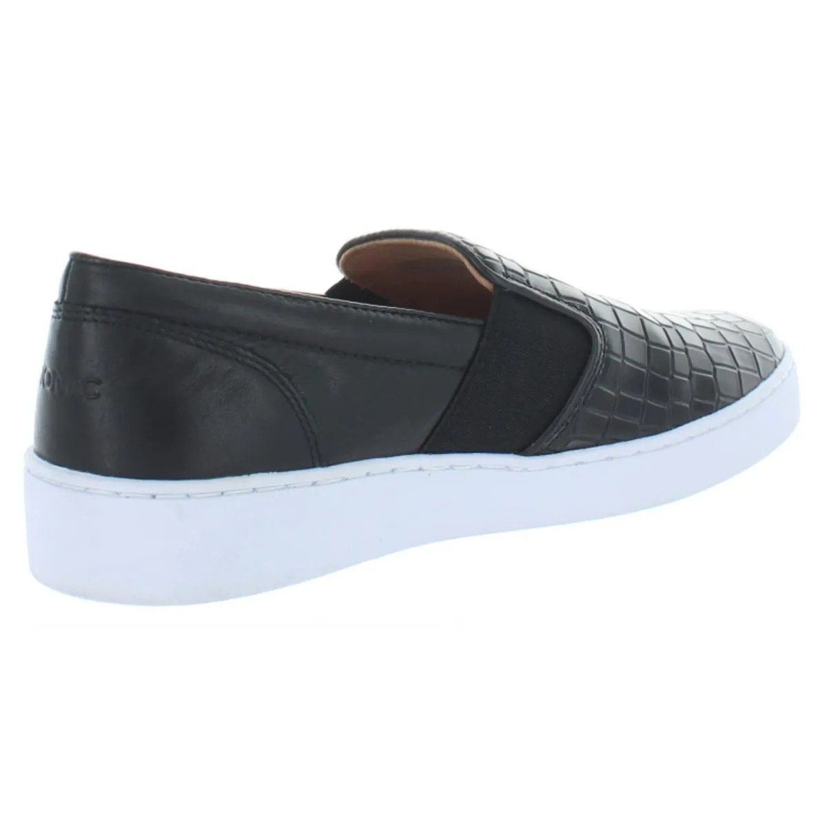 Demetra Croc Womens Leather Embossed Loafers