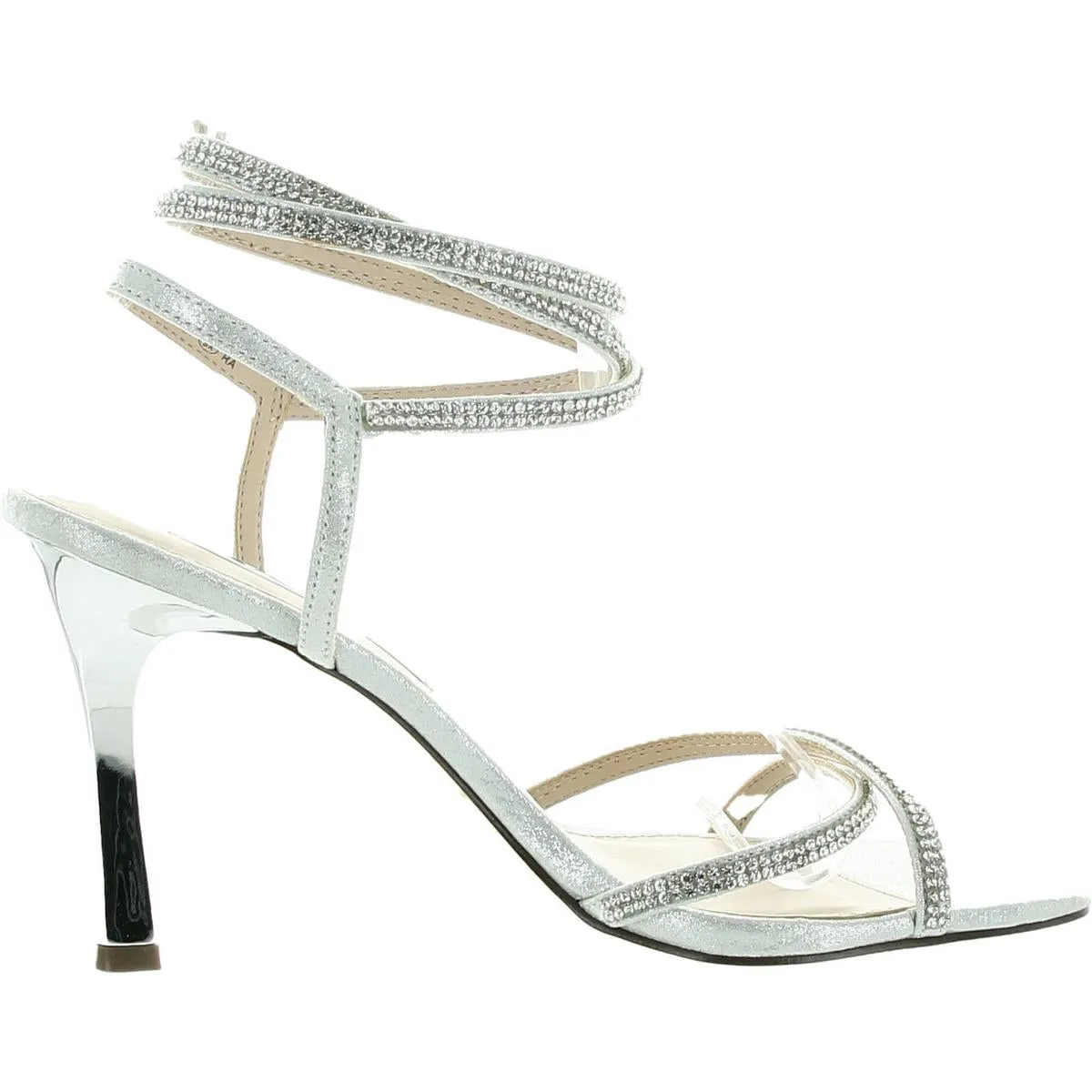 DENISE-FY Womens Strappy Faux Leather Pumps