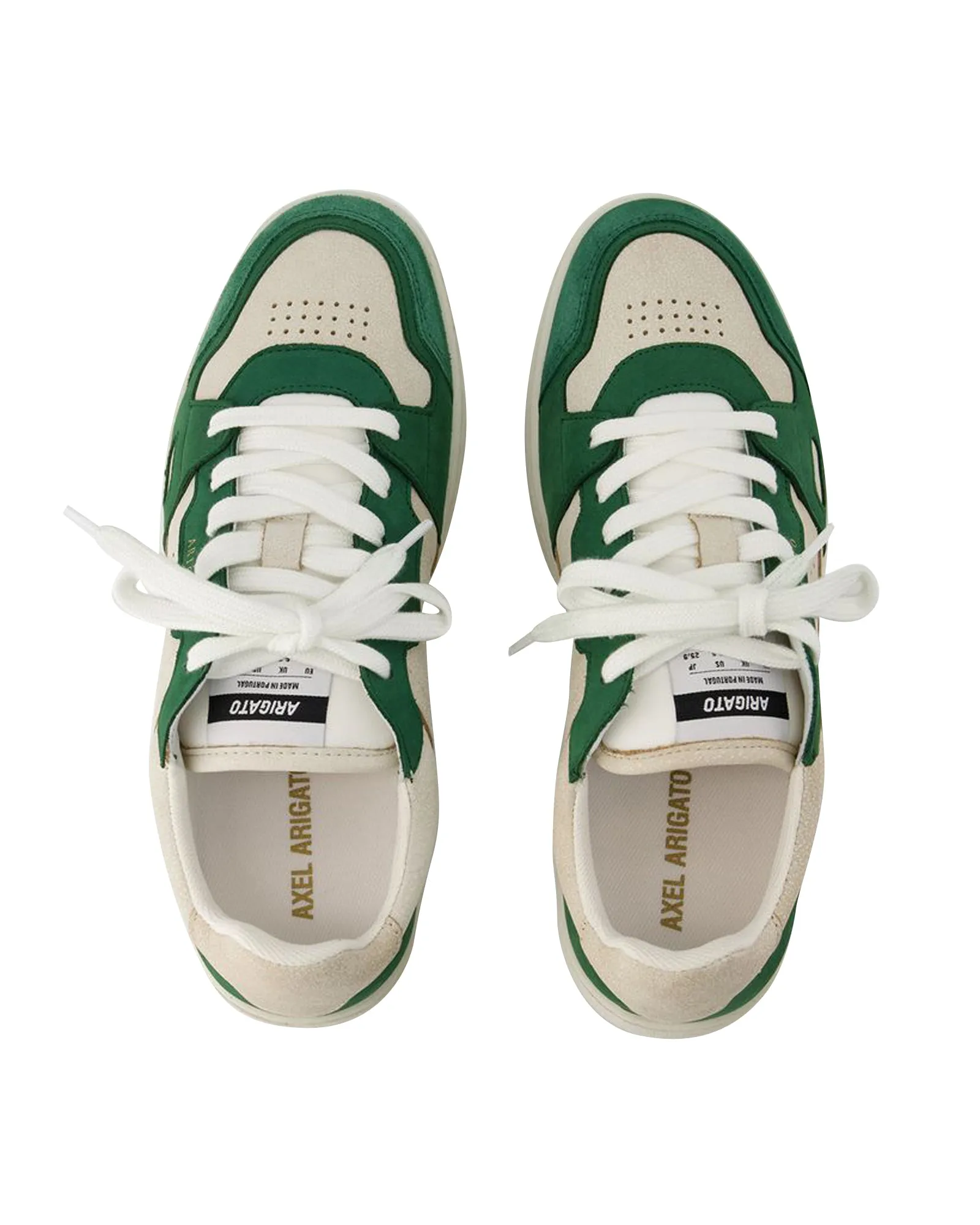 Dice Lo Sneakers - Axel Arigato - Leather - White/Kale Green