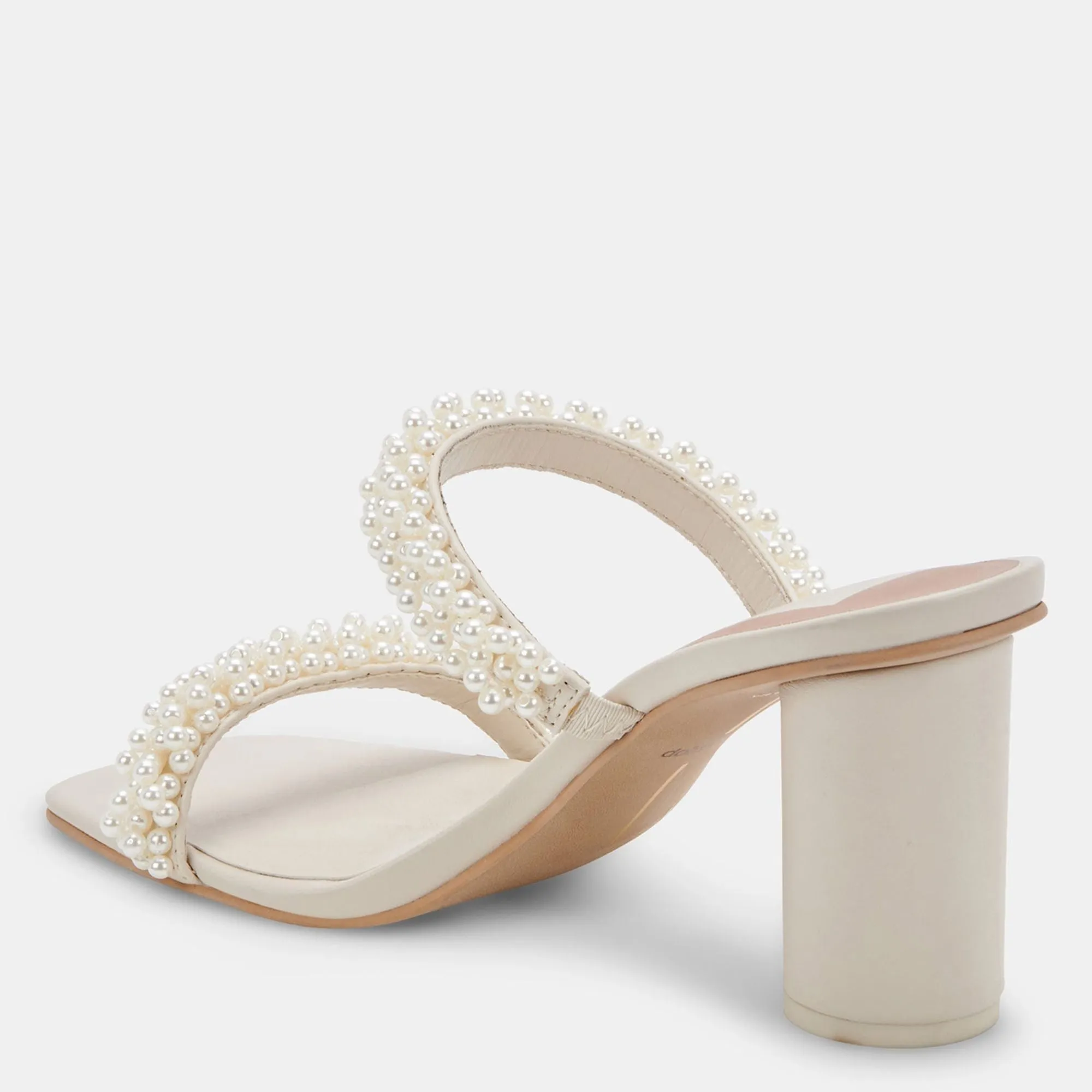 Dolce Vita Noel Heels Vanilla Pearls