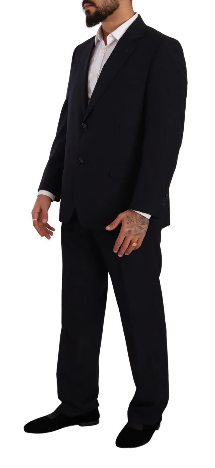 Domenico Tagliente  Polyester Single Breasted Formal Men's Suit