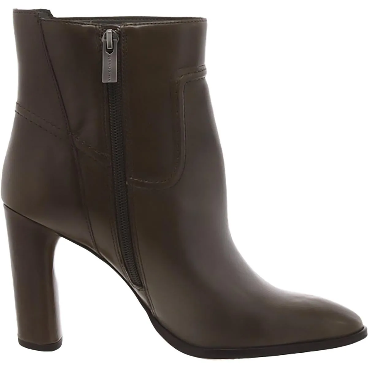 Epandra Womens Leather Almond Booties