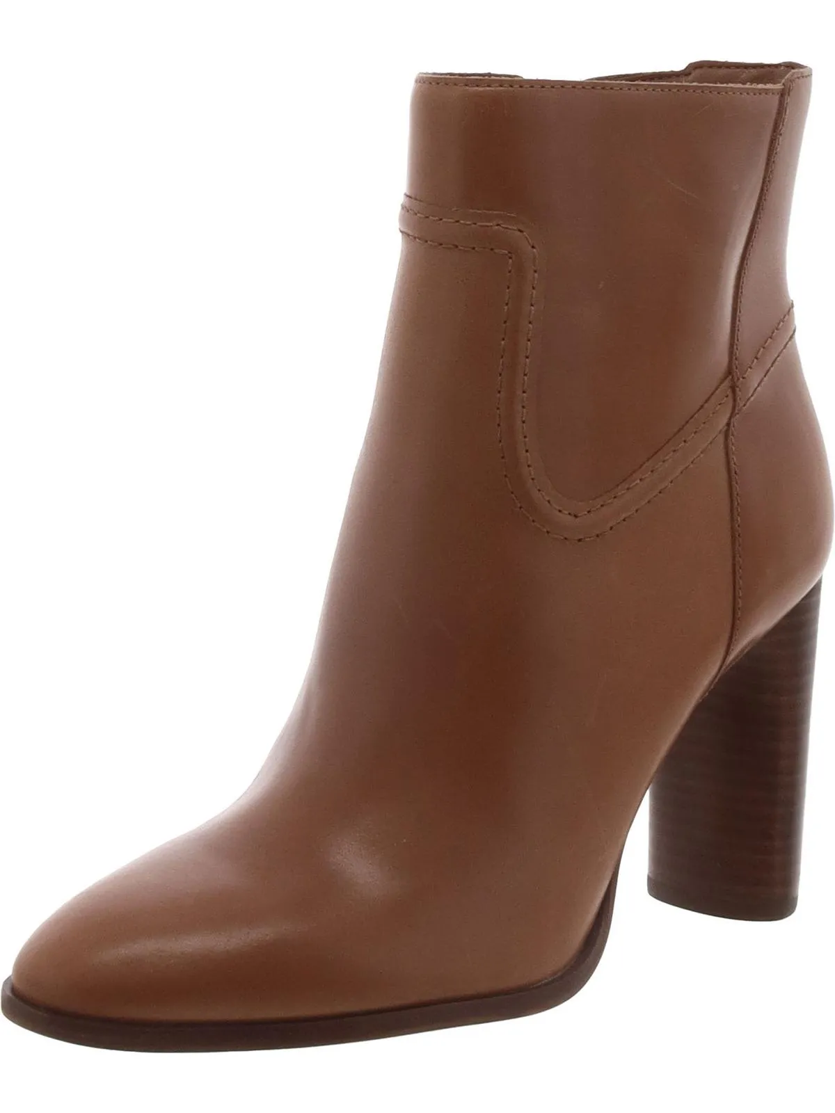 Epandra Womens Leather Almond Booties