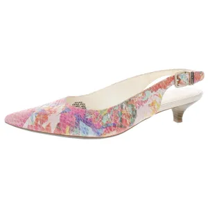 Expert Womens Pointed Toe Kitten Heels