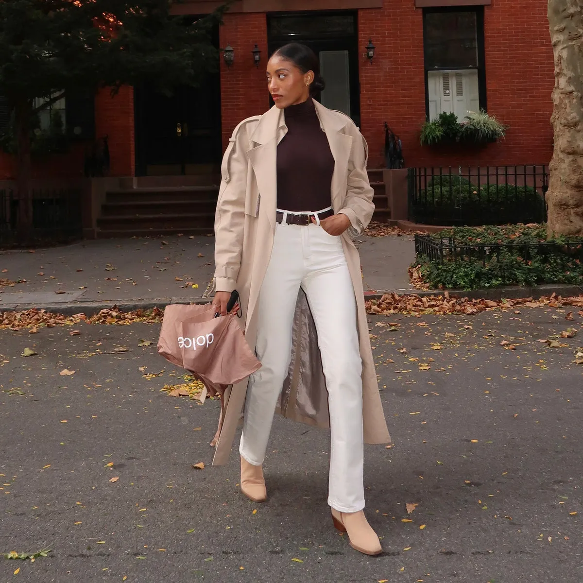 FAHARI H2O BOOTIES CAMEL SUEDE