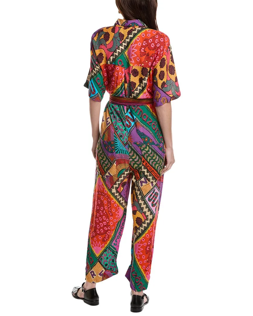 FARM Rio Dotted Patch Scarf Uni Jumpsuit