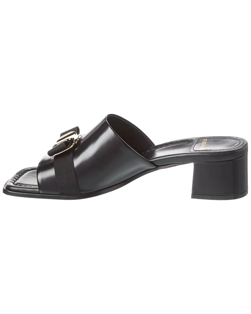 Ferragamo Vilna Leather Sandal