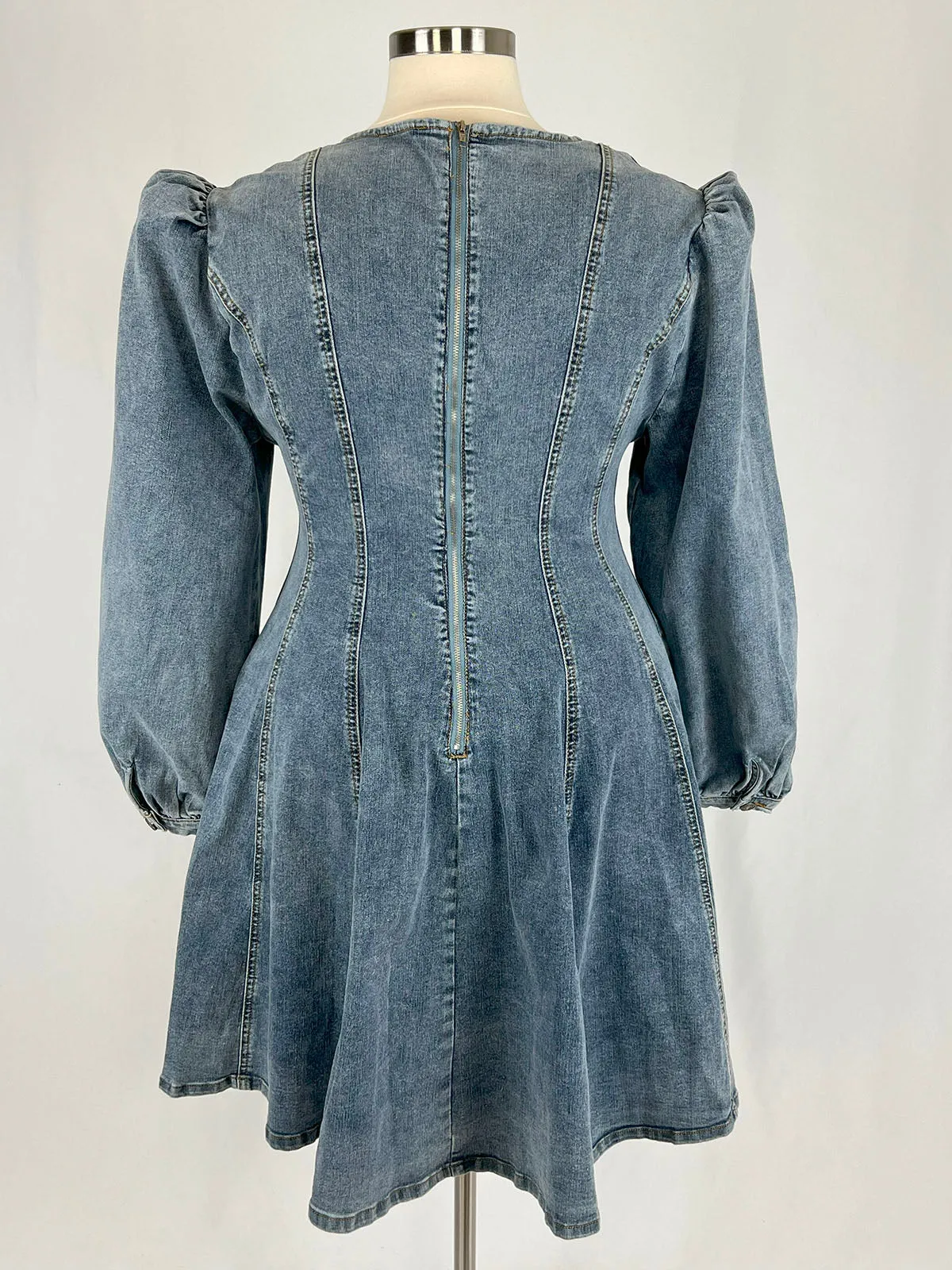 Flying Tomato Size 3X (20/22) Blue Dress