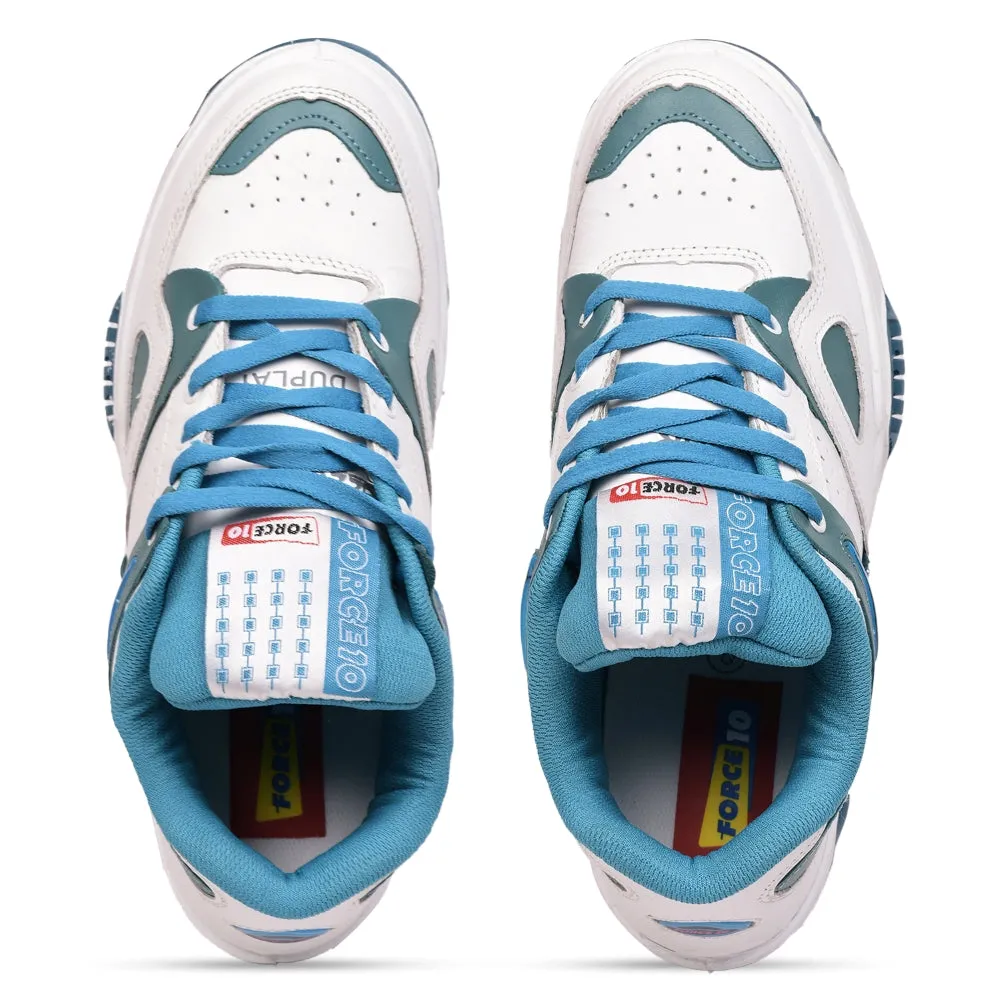 Force 10 Casual Blue Lacing Sneakers For Men DUPLAY NEW By Liberty
