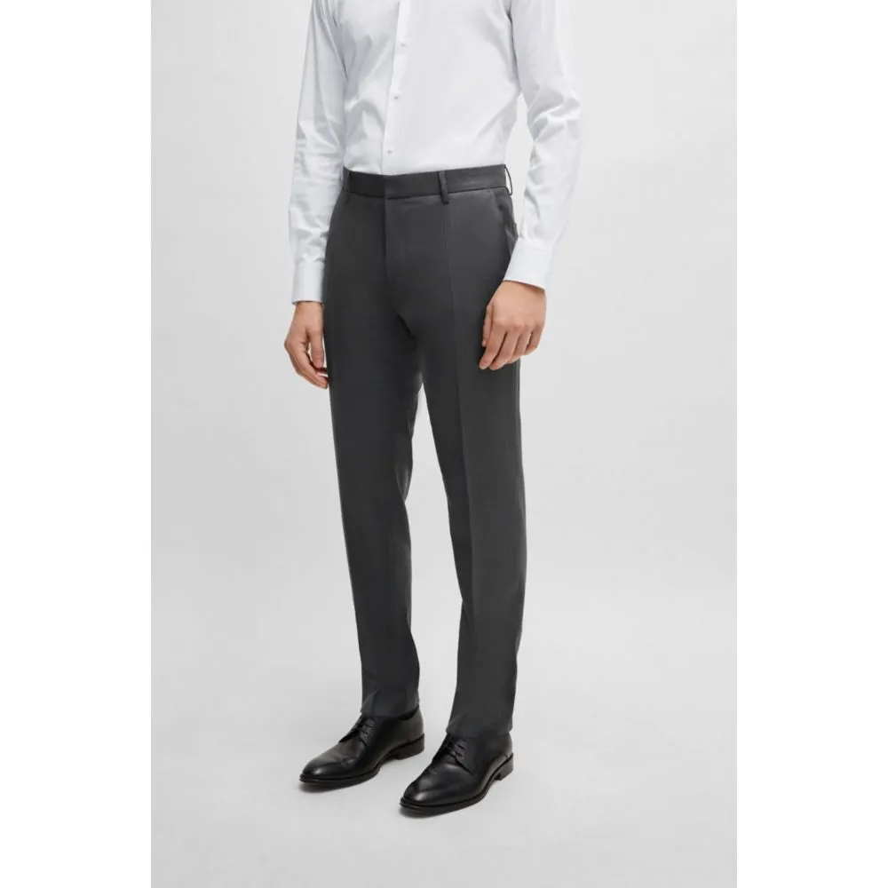Formal trousers in virgin-wool serge