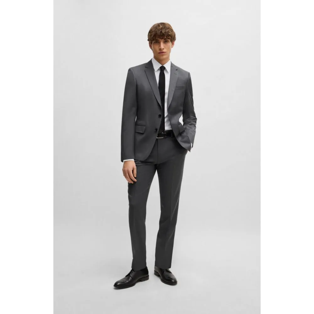 Formal trousers in virgin-wool serge