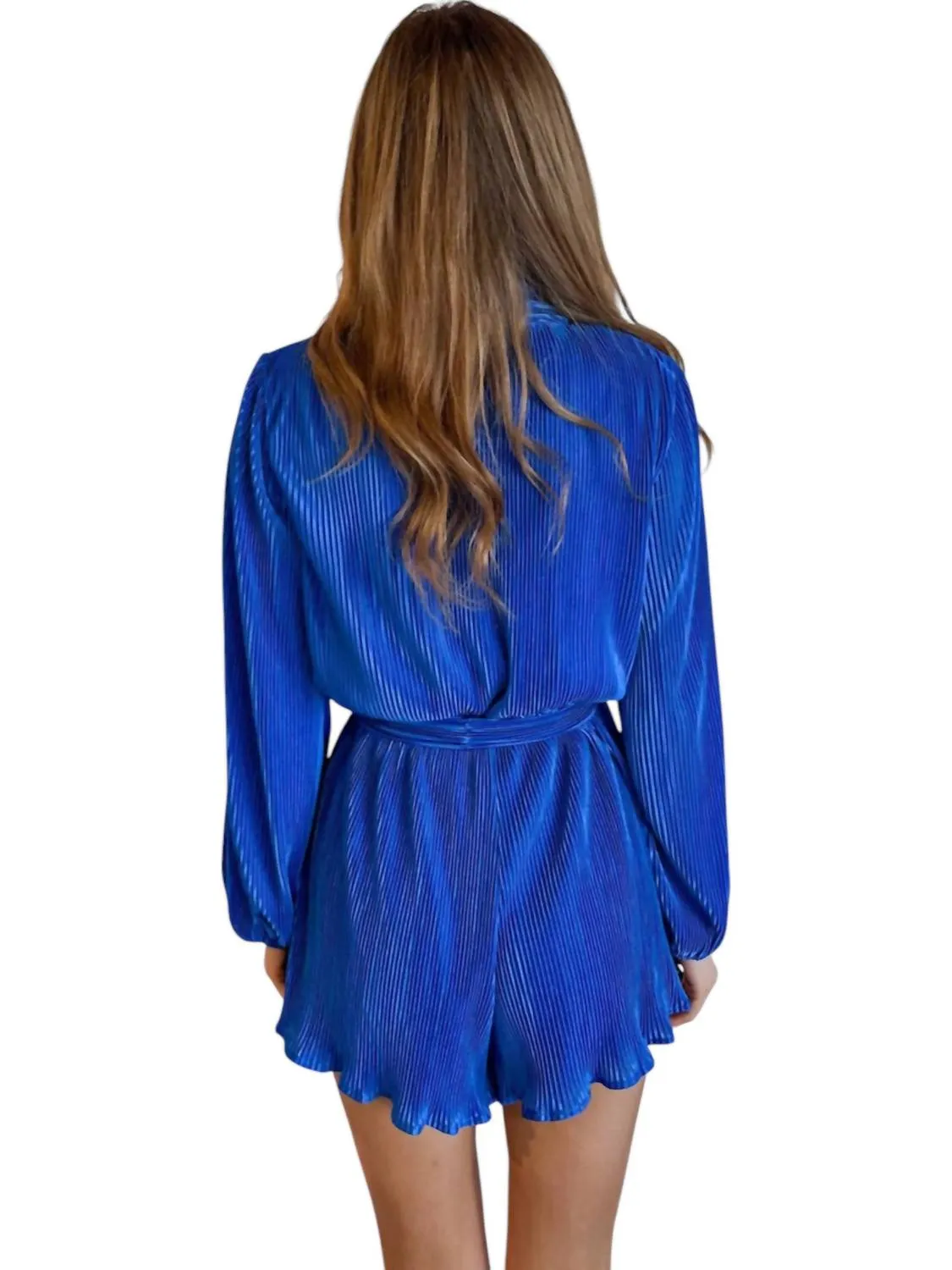 Fun Party Romper In Blue