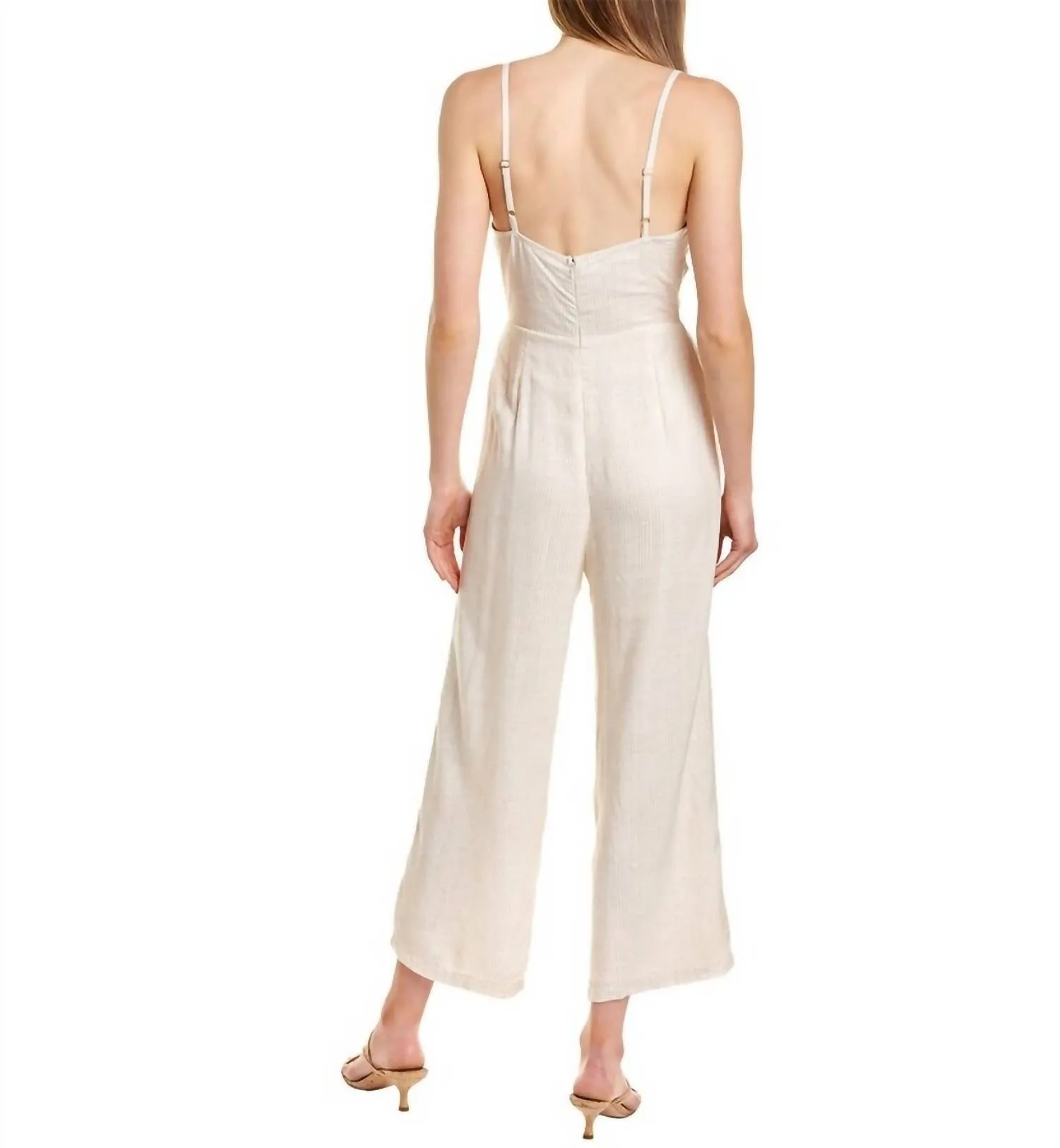 Germaine Jumpsuit In Nutmeg