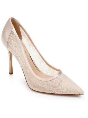 GIA Womens Laceless Lace Pumps