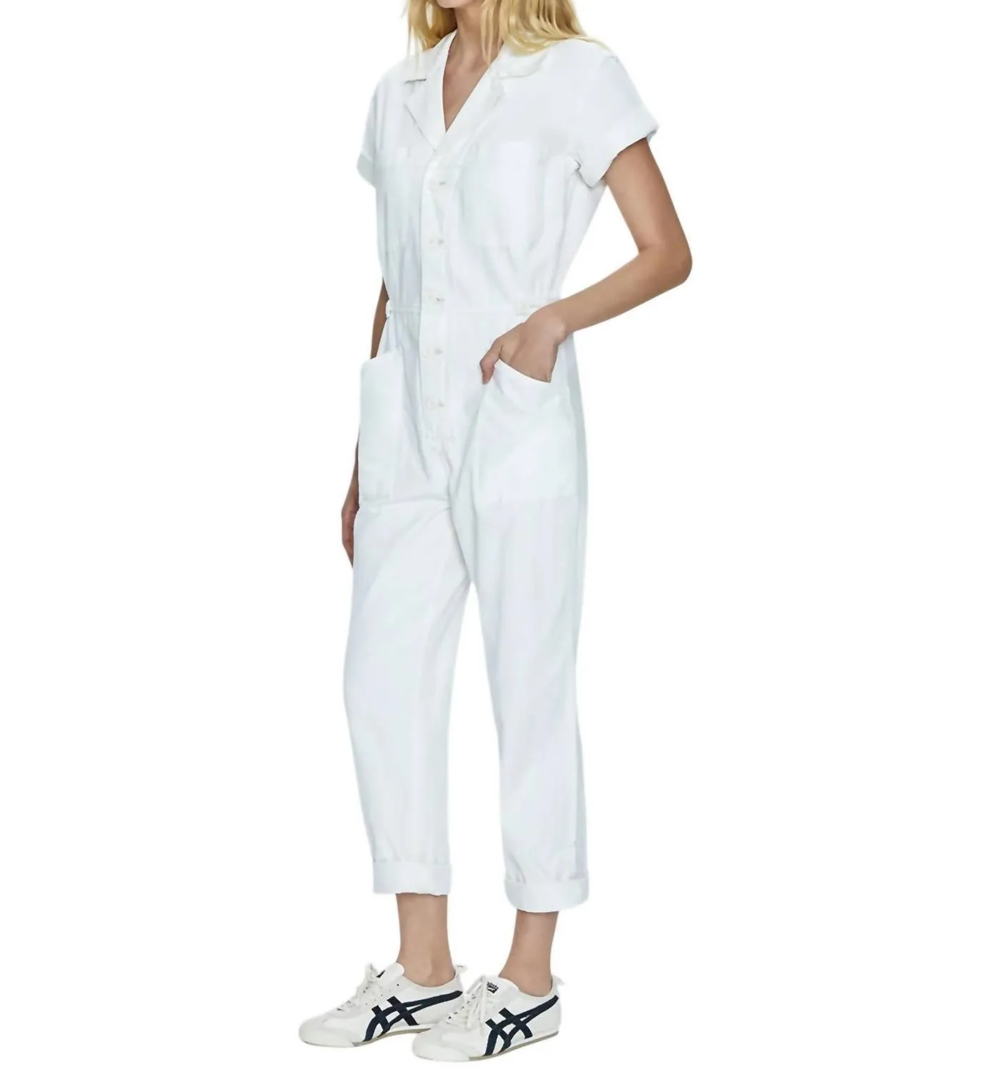 Grover Field Suit In Alabaster
