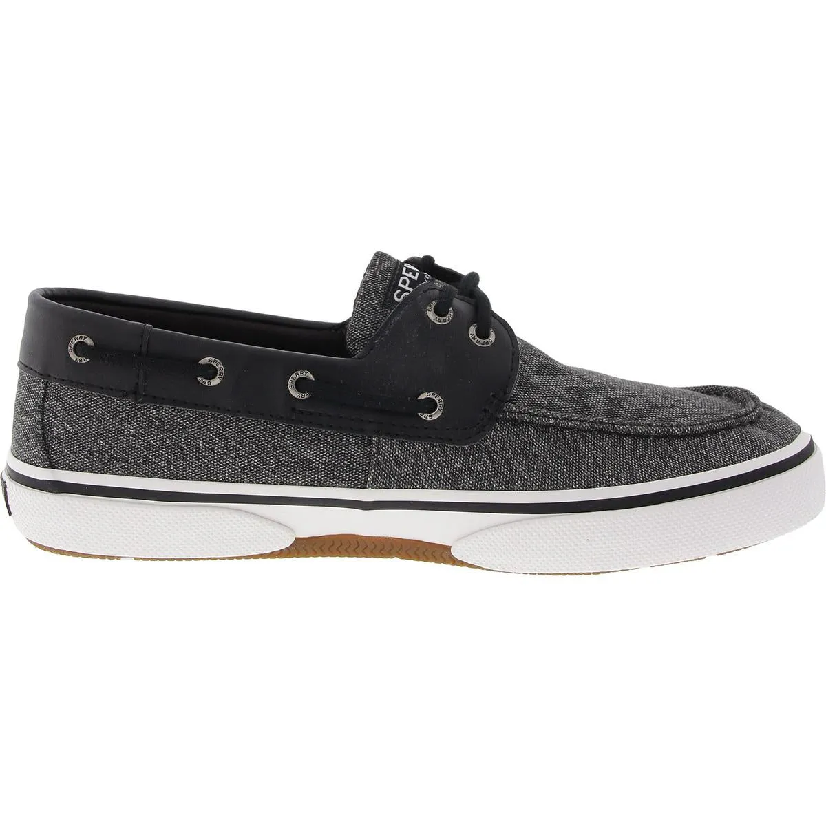 Halyard 2-Eye Mens Memory Foam Man Made Boat Shoes