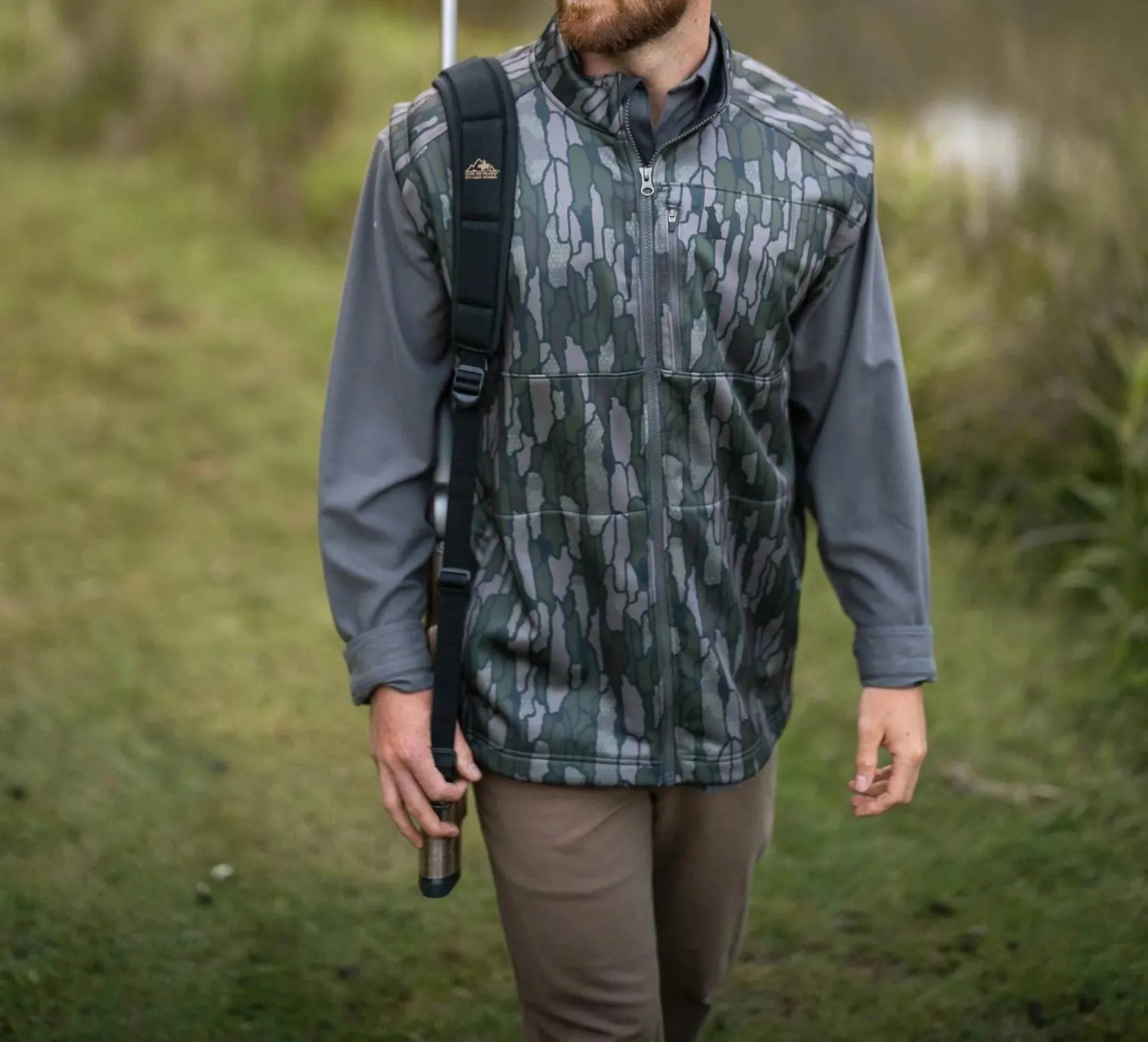 Harvest Vest In Localflage Timber