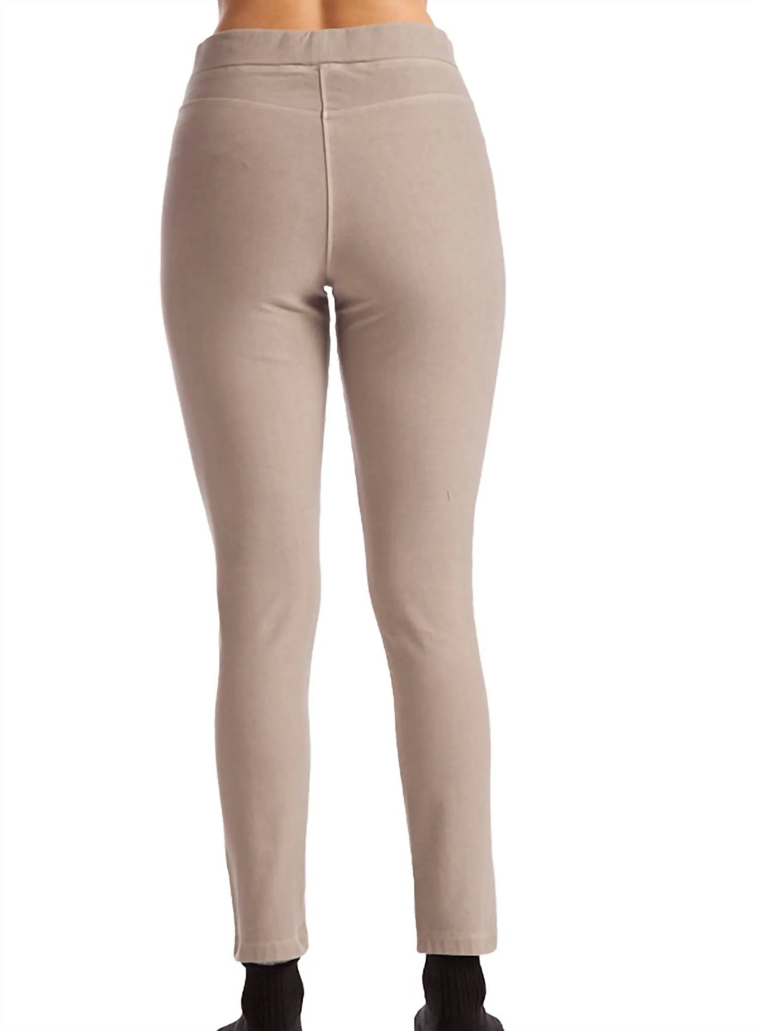 High Rise Jegging In Oatmeal
