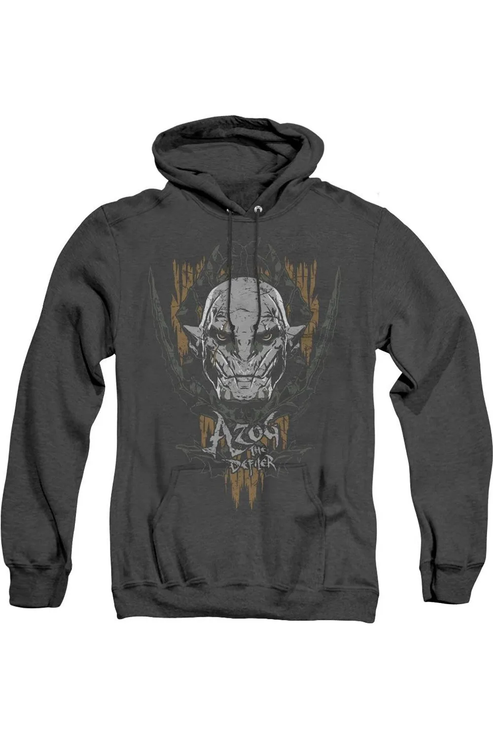 Hobbit Azog Adult Heather Hoodie / Hooded Sweatshirt