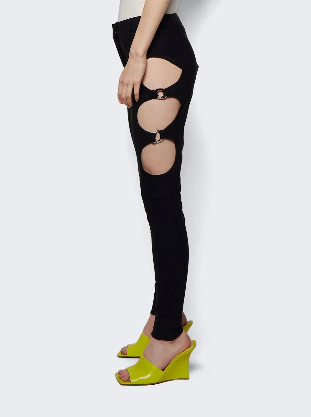 Hook And Bar Cut-out Legging