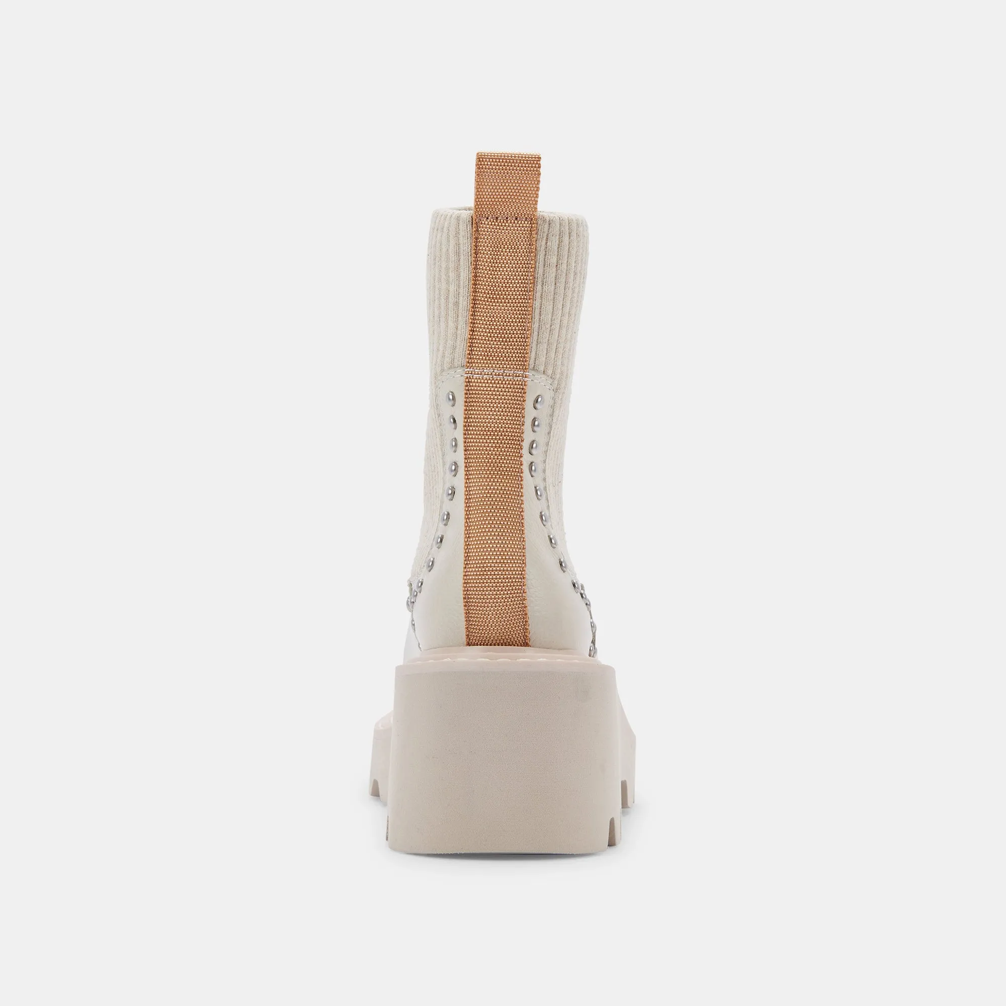 HOVEN STUD H2O BOOTS IVORY LEATHER