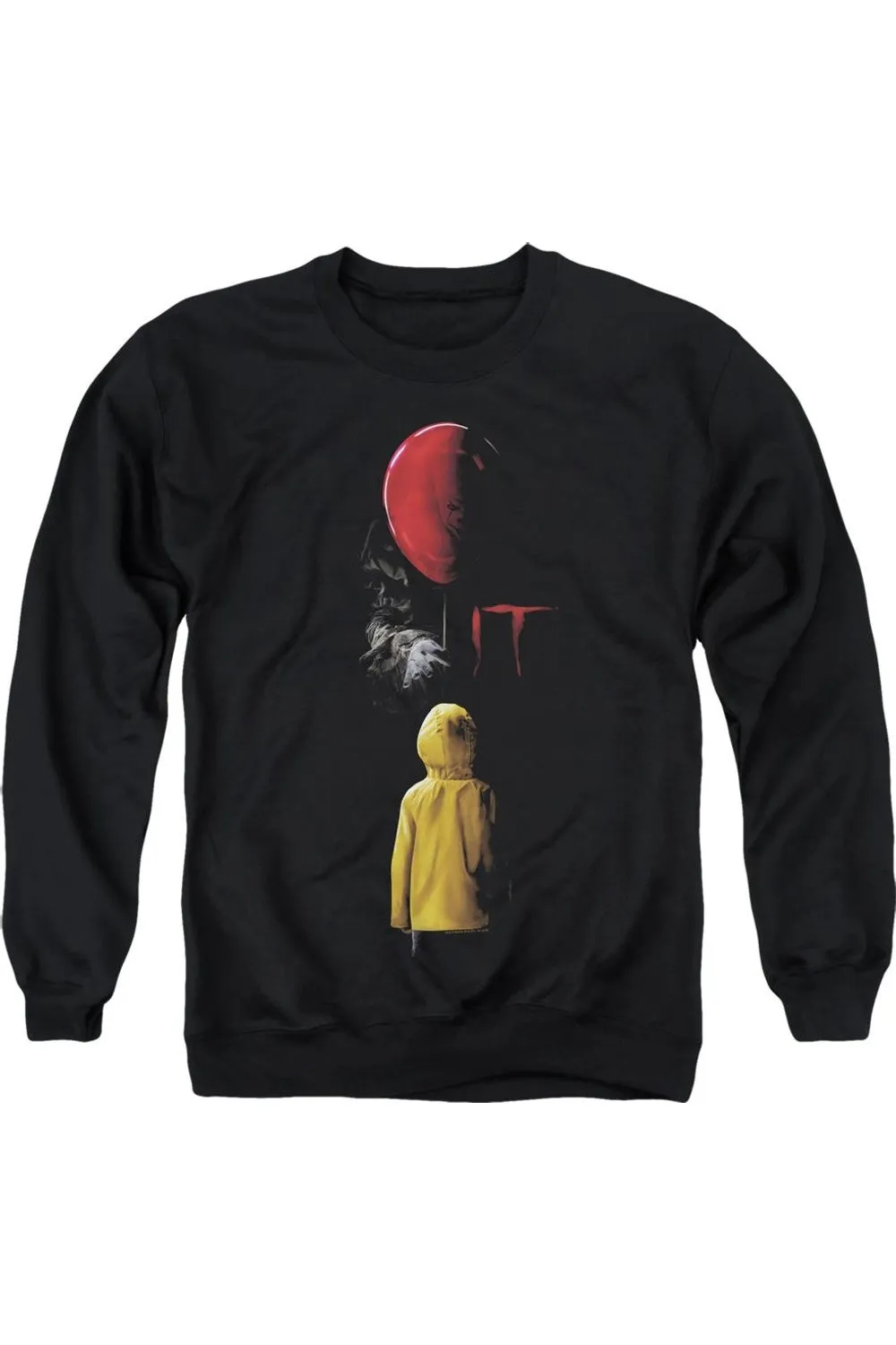 It 2017 Red Balloon Adult Crewneck Sweatshirt