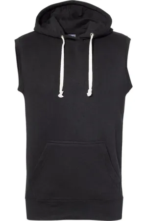 J. America Triblend Sleeveless Hooded Sweatshirt