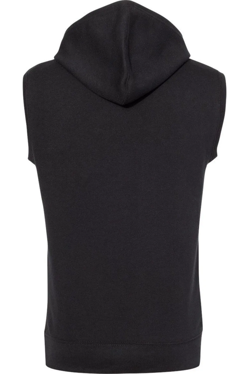 J. America Triblend Sleeveless Hooded Sweatshirt