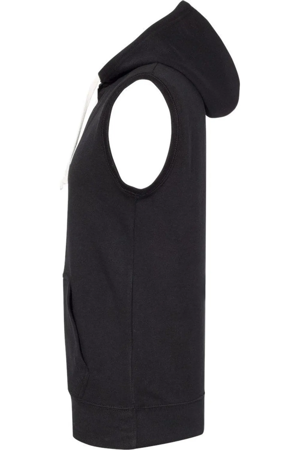 J. America Triblend Sleeveless Hooded Sweatshirt