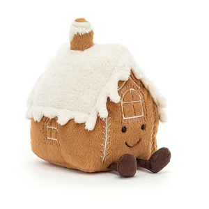 Jellycat Amuseable Gingerbread House - Small