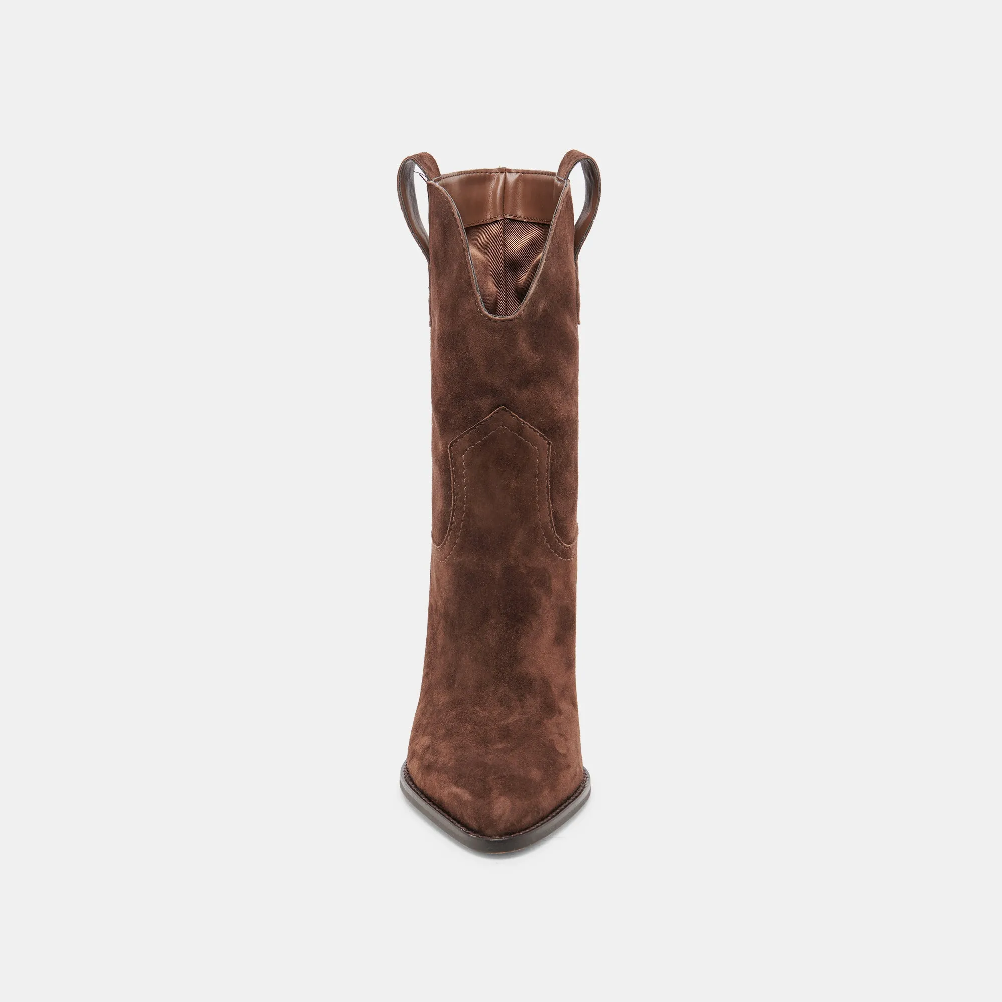 JESSEY BOOTS DK BROWN SUEDE