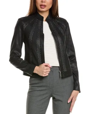 Joseph Ribkoff Chain Mesh Jacket