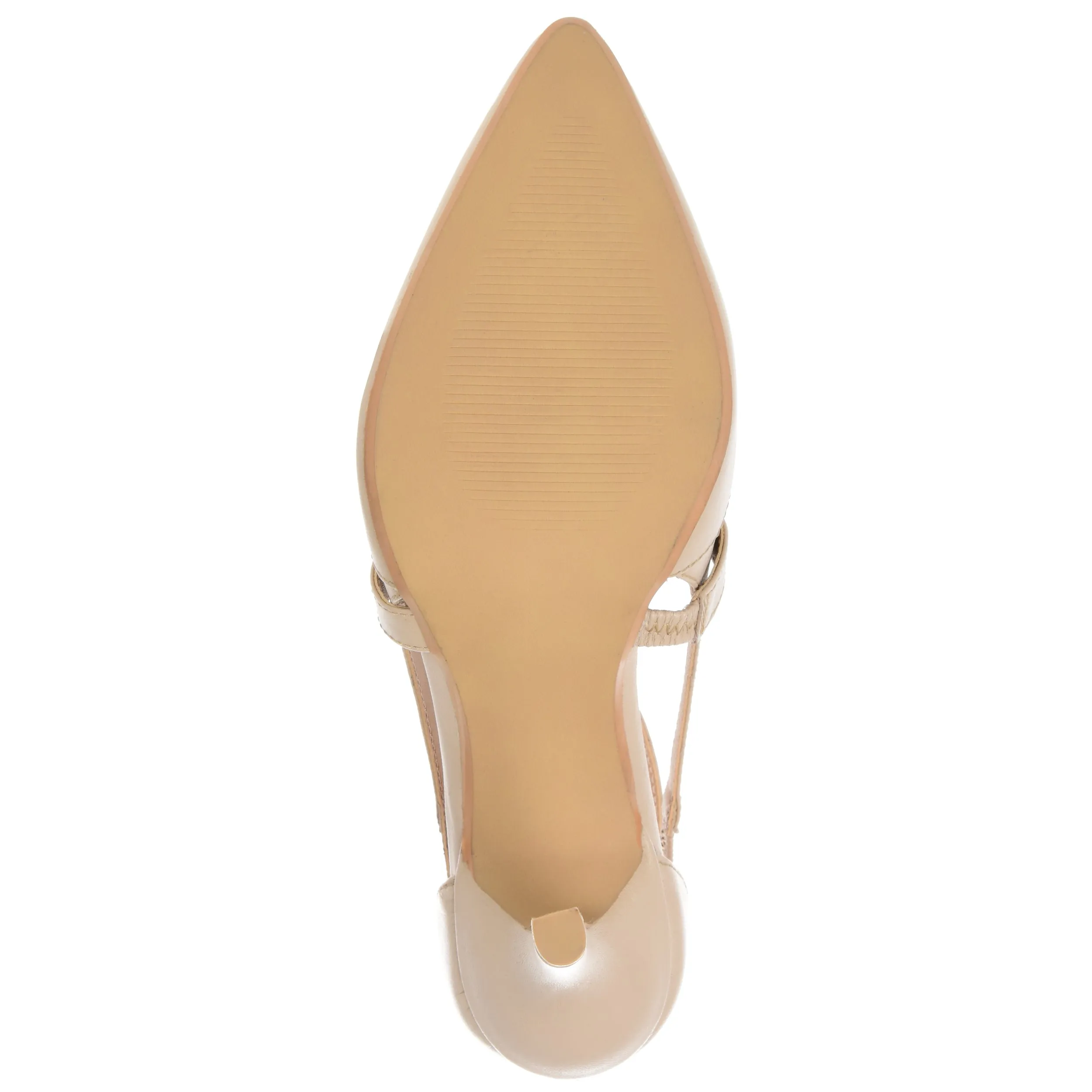 Journee Signature Women's Genuine Leather Vallerie Pump