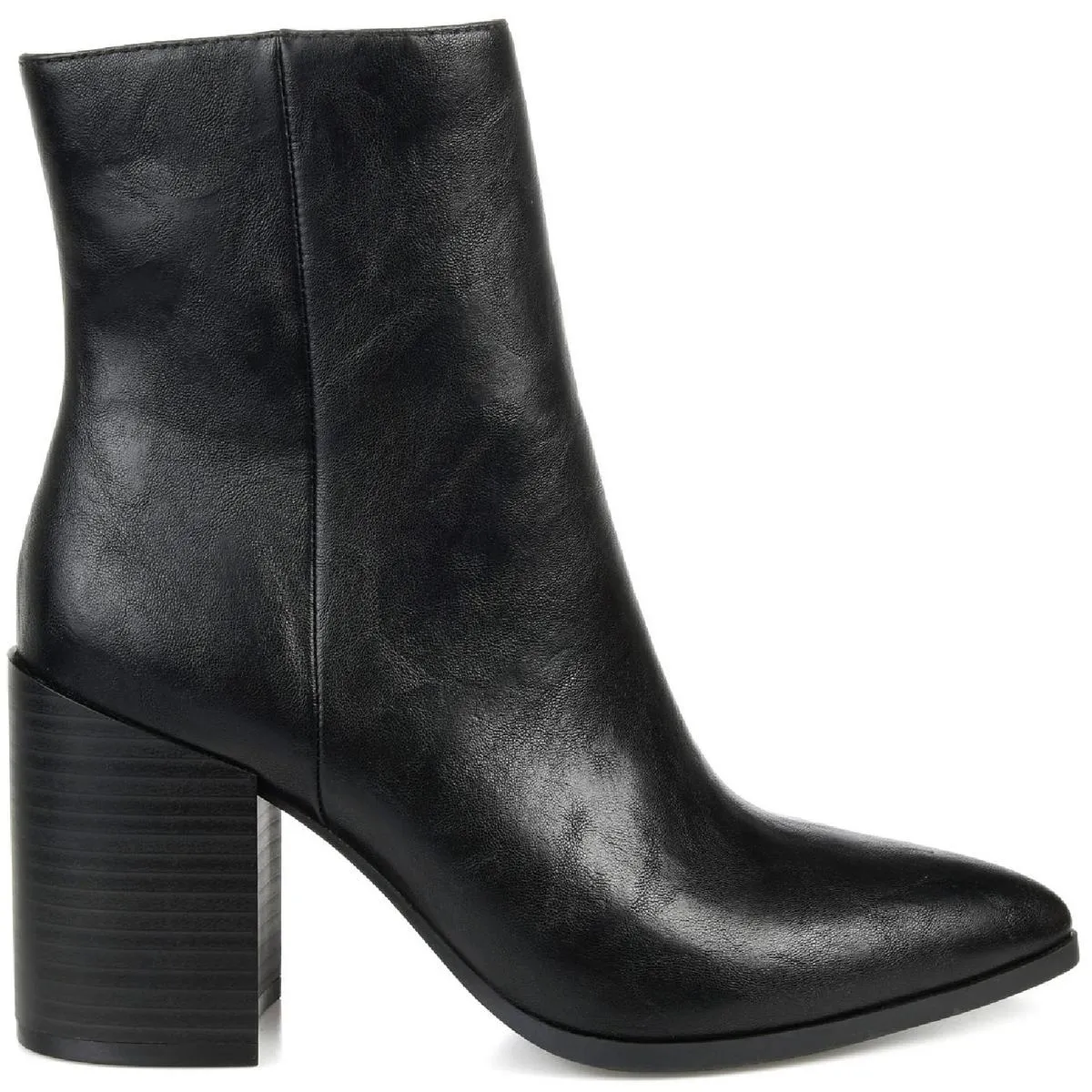 Kathie Womens Faux Leather Ankle Ankle Boots