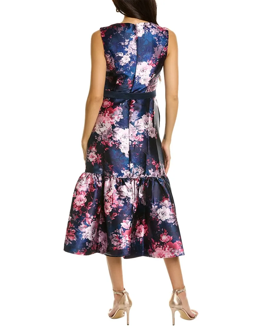 Kay Unger Justine Tea Length Dress