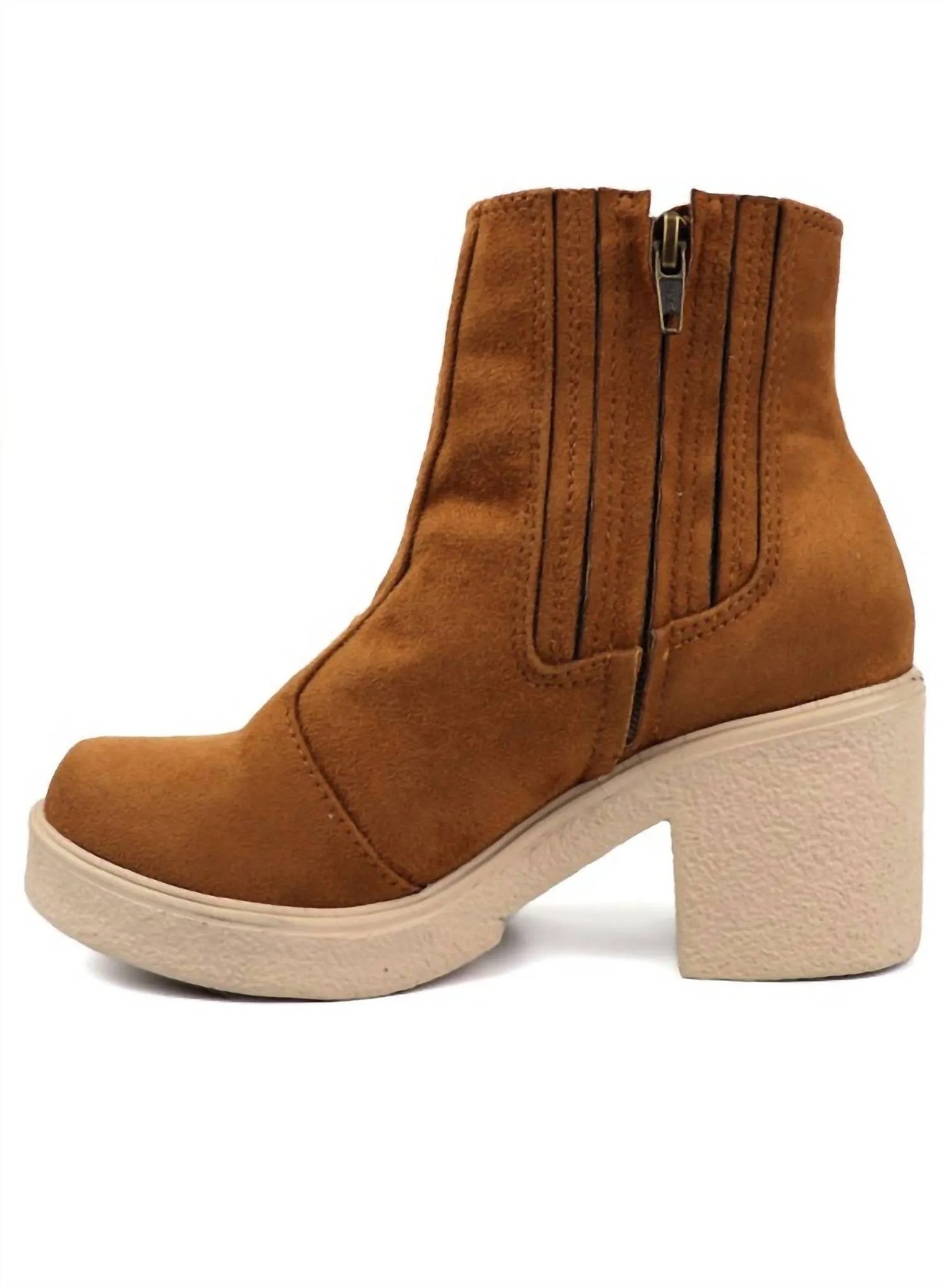 Kiki 3 Boots In Tan