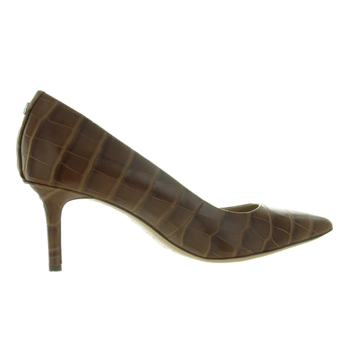 LANETTE Womens Animal Print Leather Pumps