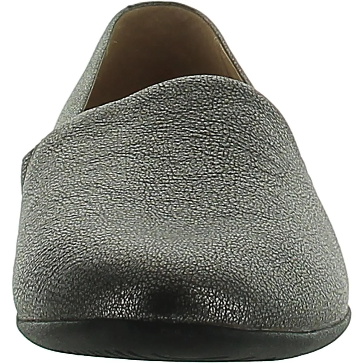 Larisa Metallic Womens Leather Metallic Loafers
