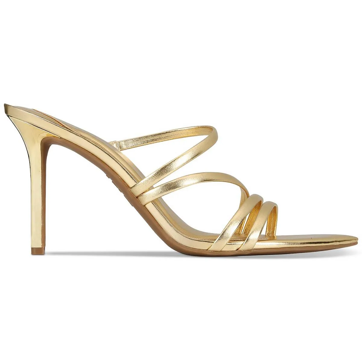 LARMINA Womens Strappy Man Made Slide