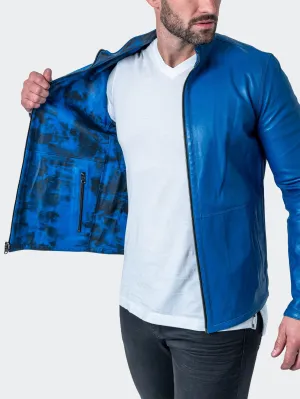 Leather Lab Blue