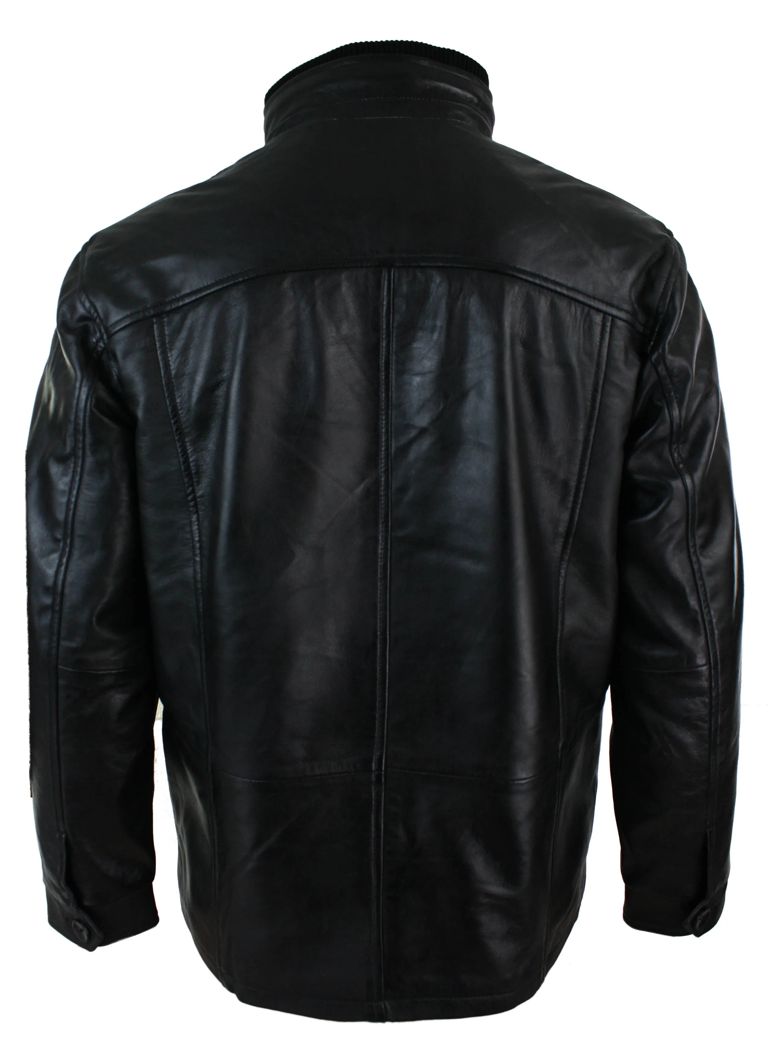 Leather Military Hunting Jacket