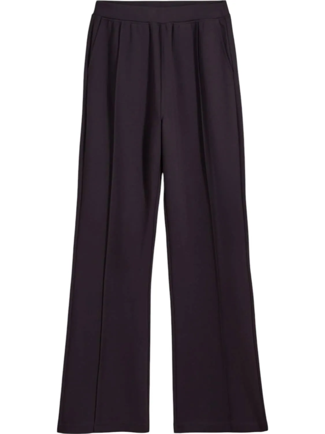 Lightweight Ponte Kickflare Leggings In Black