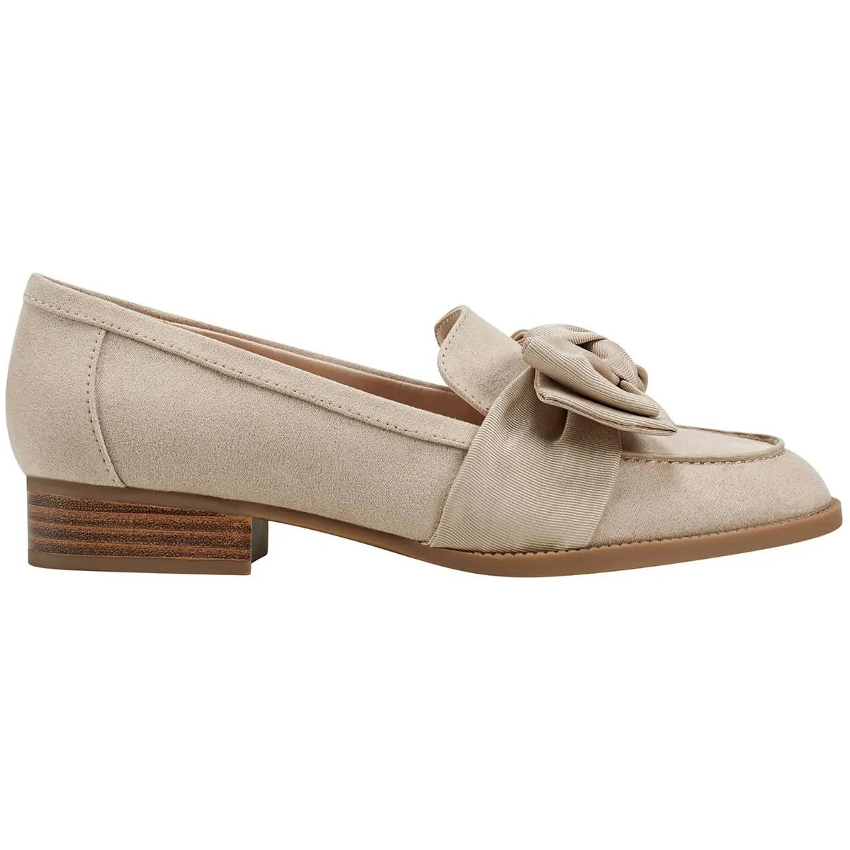 Lindio 2 Womens Bow Houndstooth Loafers
