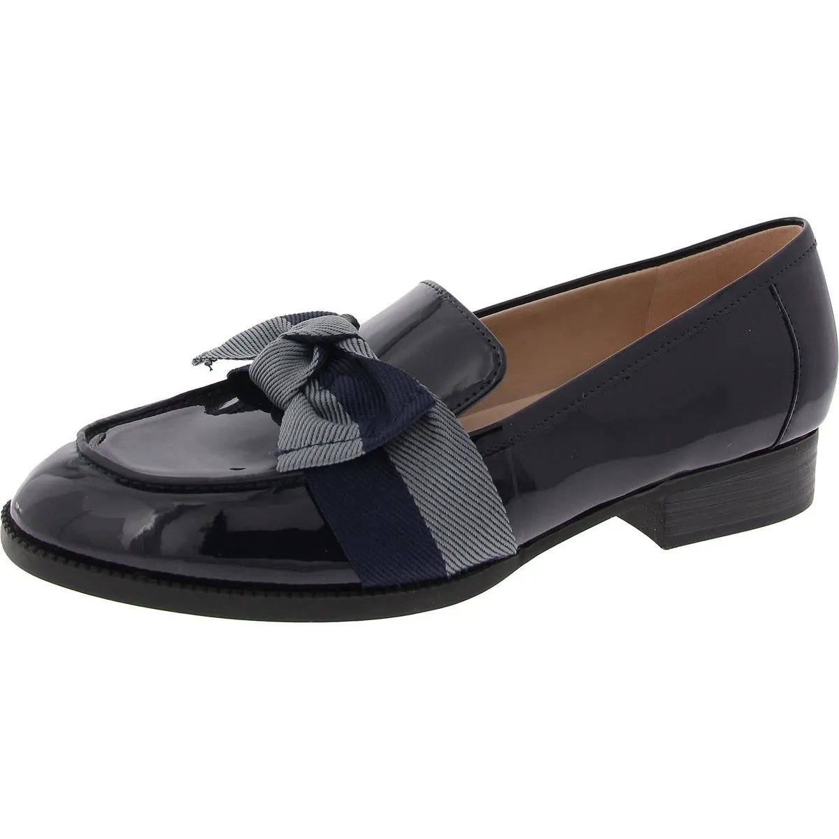Lindio 2 Womens Bow Houndstooth Loafers