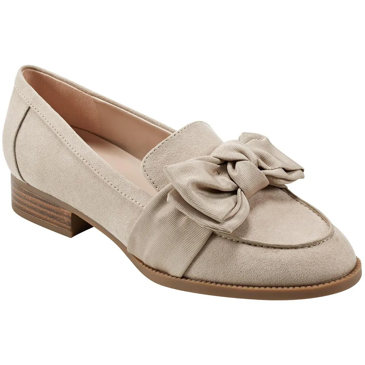 Lindio 2 Womens Bow Houndstooth Loafers