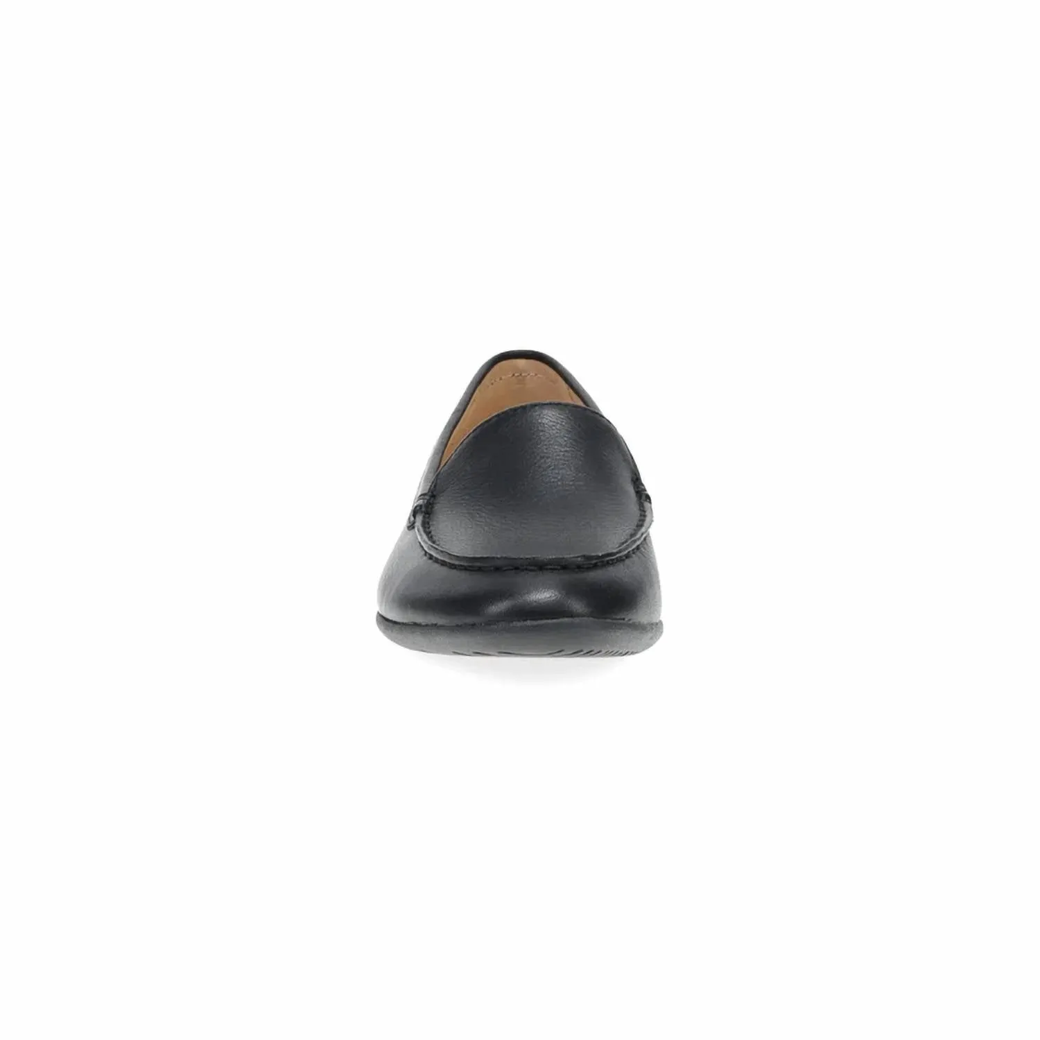 Lorri Tumbled Loafer In Black - 500200